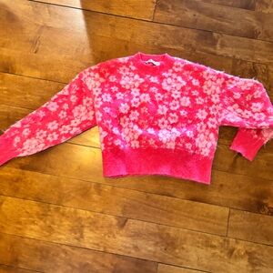 Zara flower sweater